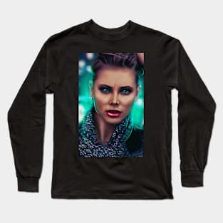 Neon Lights Long Sleeve T-Shirt